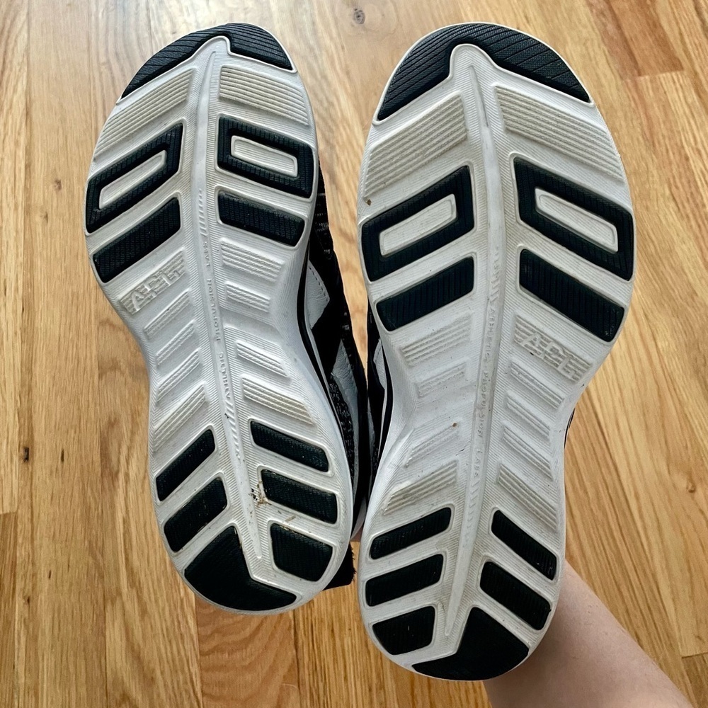 APL x COTW LUX Cielo Leather, Suede, & Neoprene Black, White, & Gray Sneakers - Picture 5 of 7